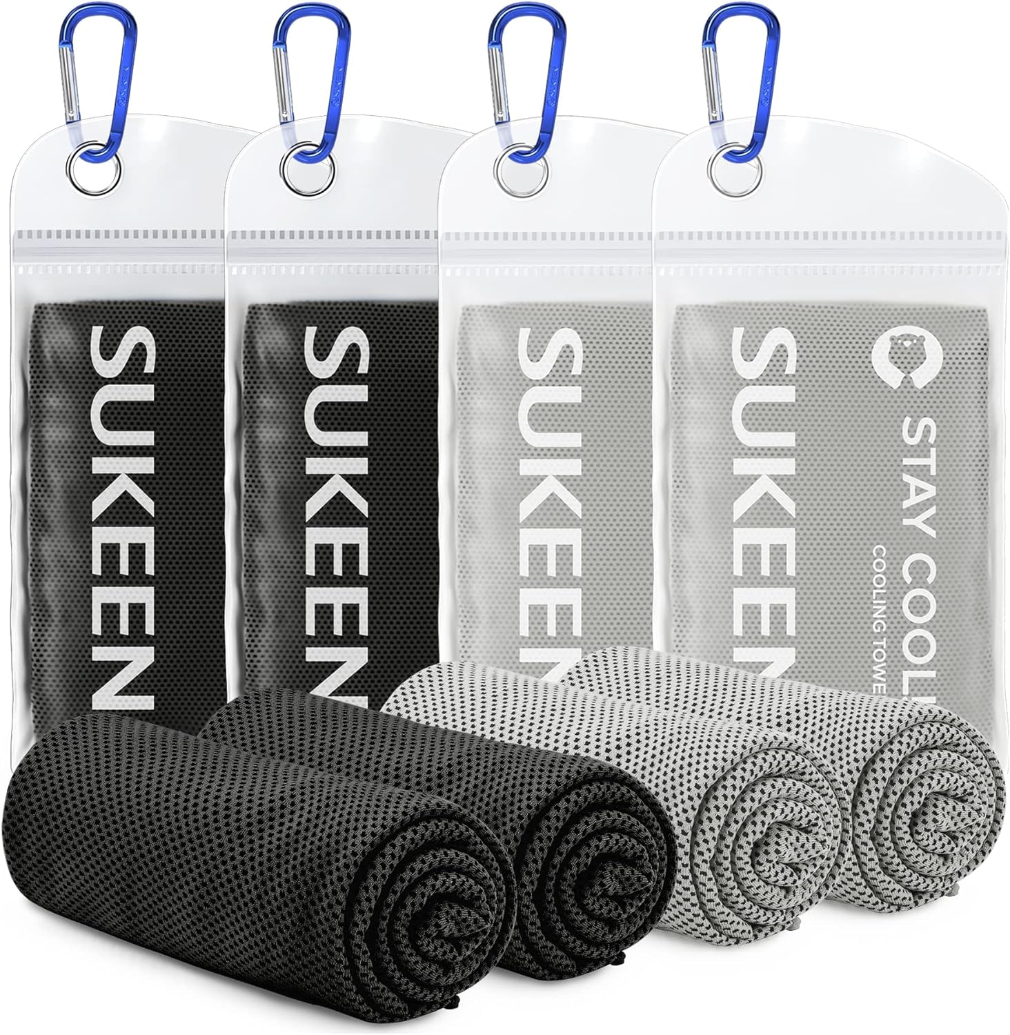 Cooling Towel, Ice Towel, Soft Breathable Chilly Towel, Microfiber Towel, Workout Towels -Pack of 4 (40 Cooling Towel, Ice Towel, Soft Breathable Chilly Towel, Microfiber Towel, Workout Towels -Pack of 4 (40